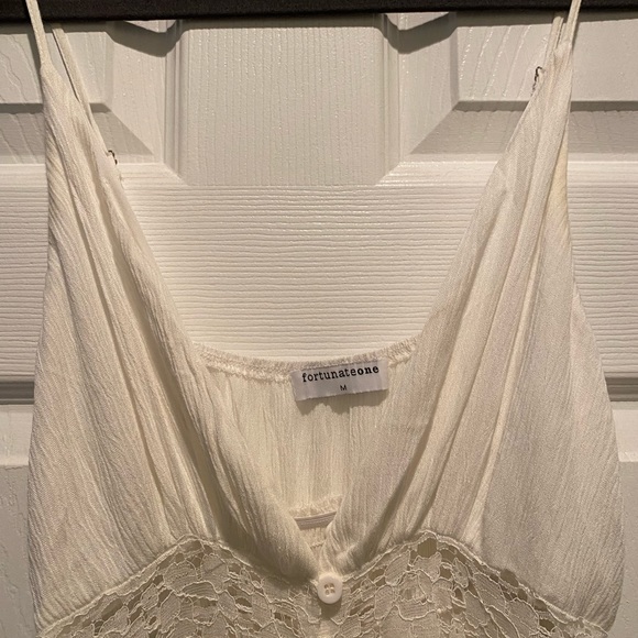 Fortunate one white boho dress - Picture 5 of 6